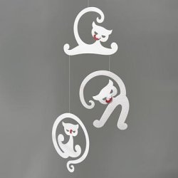 Cat Mobile white