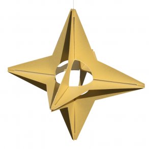 Castor Star, 18 cm, gold