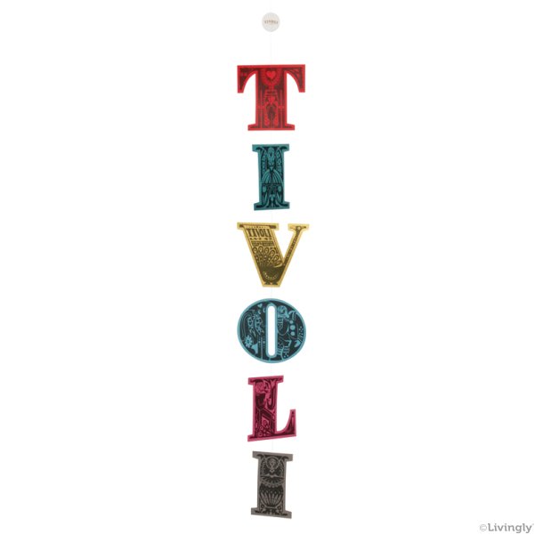 Tivoli Letter Mobile, Multi colored