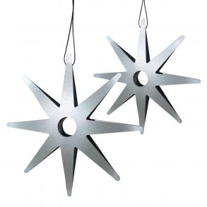 Vera Star 15 cm, 2 pcs, silver