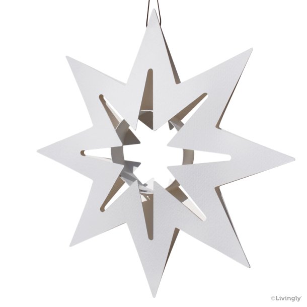 Vera Star, 26 cm, white