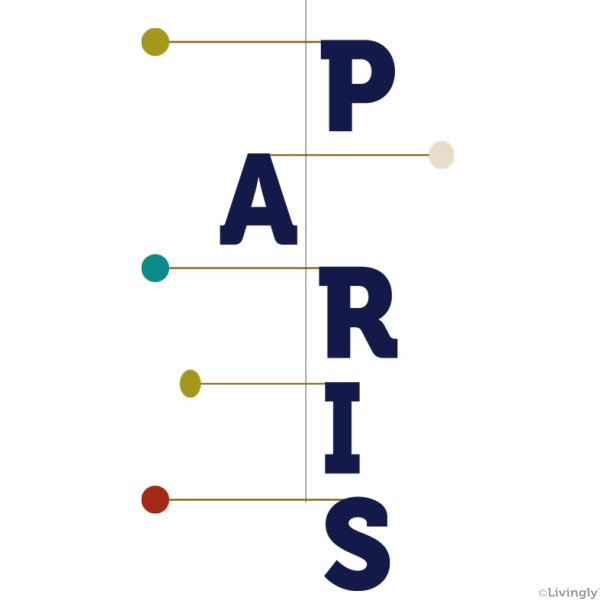 PARIS Mobile, mrkebl, 67 cm
