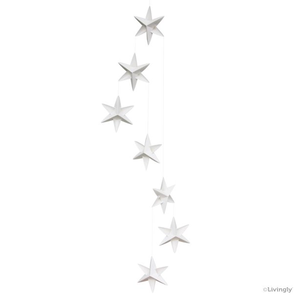 Star Mobile, 120 cm, white