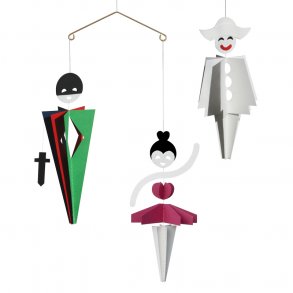 Harlequin, Columbine, Pierrot Mobile  