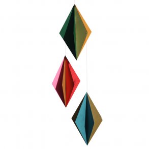 Harlequin Diamond Mobile, multi coloured