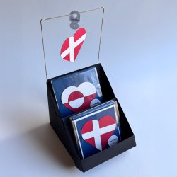 Hjerte-flag kort, Grnland