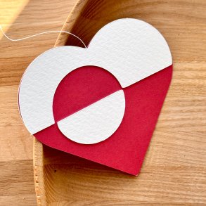 Heart Flag Card, Greenland