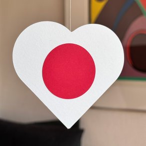 Heart Flag Card, Japan