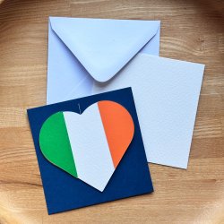 Hjerte-flag kort, Irland