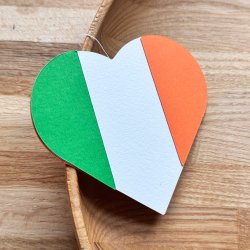 Hjerte-flag kort, Irland