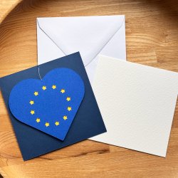Hjerte-flag kort, EU