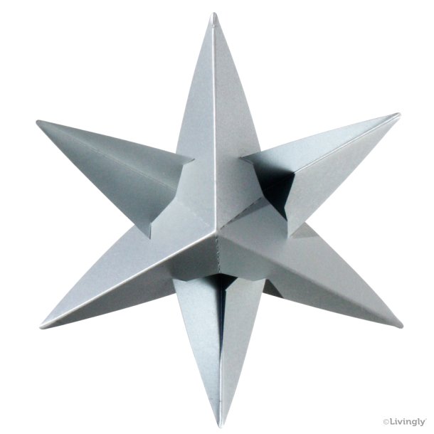 BOXofSTARS, enkelt 14 cm, slv  